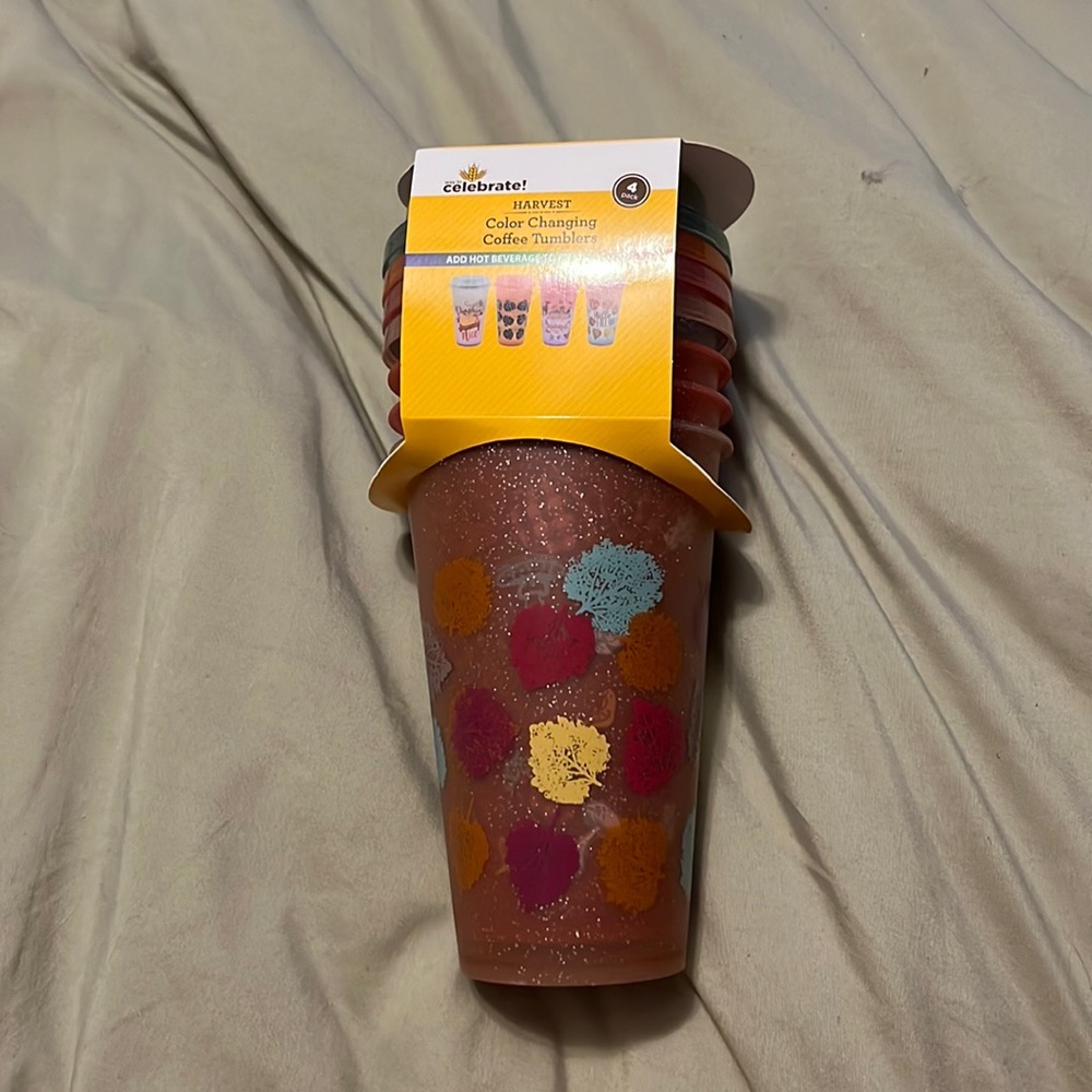 Color Changing Hot Cups Fall Edition